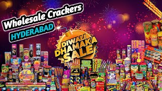 hyderabad wholesale Diwali Crackers shopping  diwali shopping BabaiAmmai [upl. by Aztinay497]