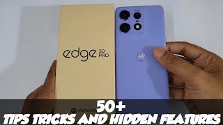 Moto Edge 50 Pro Tips Tricks and Hidden Features [upl. by Bohs]