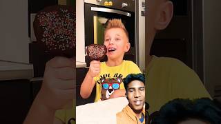 Making Chocobar ice cream ❓️greenscreen trending [upl. by Ecille]