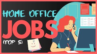 Top 5 Berufe mit Home Office  Jobs mit Homeoffice Möglichkeit [upl. by Kristianson]