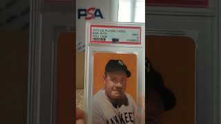 Babe Ruth Baseball Card PSA Grading Reveal [upl. by Chilton]