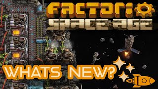 Factorio Space Age  Whats NEW [upl. by Alag]