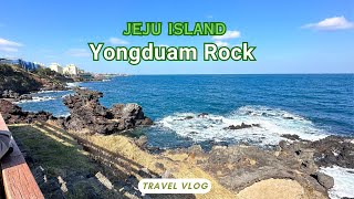 Yongduam Rock Jeju Island  Jeju Island Vlog [upl. by Rehpotsrihc]