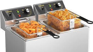 Commercial Deep Fryer 3500W Electric [upl. by Reyotal]