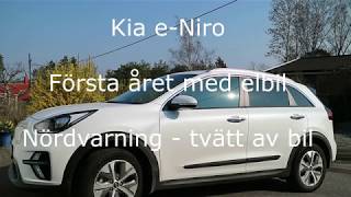 Kia eNiro  Nördvarningtvätt av bil [upl. by Jon282]