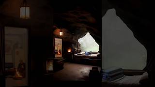 Cave life  Rainy Day Retreat  comfort life  luxury  dreamy  cozy  vacations  resort  shorts [upl. by Anetsirhc]