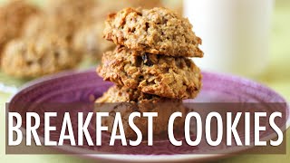 The BEST Breakfast Cookies  HEALTHY BREAKFAST IDEAS [upl. by Olathe]