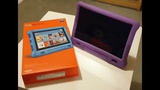 Amazon fire HD10 Kids Edition Unboxing and Parental Control Setup [upl. by Freya]