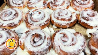 Синнабоны Булочки с Корицей и Ванилью Это Нереально Вкусно  Cinnabons Recipe [upl. by Oal]