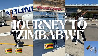 JOURNEY TO ZIMBABWE AFTER 15YEARS  ZIMBABWE VLOG [upl. by Tremann]