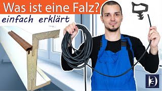 Was ist eine Falz❓ Falzbreite und Falztiefe bei Dichtungen💡einfach erklärt [upl. by Anaigroeg746]