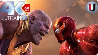 Iron Man Vs Thanos  Fight Scene  Avengers Infinity War  MOVIE CLIP4K [upl. by Selassie]