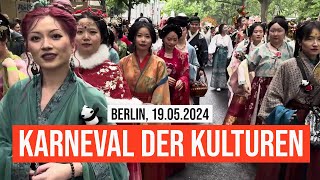 19052024 Berlin Karneval der Kulturen mit Polizeihauptkommissar Karsten Bonack [upl. by Galligan]