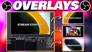 How to Install amp Use Overlays in OBS  Tutorial [upl. by Esila956]