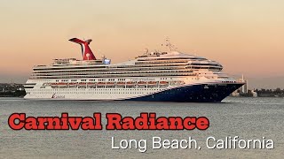 Carnival Radiance Embarkation Day  Long Beach California  June 2024 [upl. by Adnawuj]