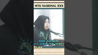 The Nahawand Ala Qariah Nur Fatimah Jabar MTQN XXX Kaltim 2024 short shorts qariindonesia [upl. by Alcinia355]