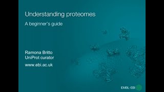 Understanding proteomes [upl. by Birkle]