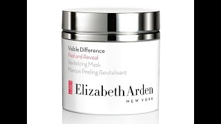 Peel and Reveal  Revitalizing Mask Visible Difference Elizabeth Arden Impressions [upl. by Denyse126]