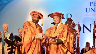 Tun Dr Mahathir was awarded the Honorary Doctor of Philosophy Degree for Global Peace [upl. by Marys]