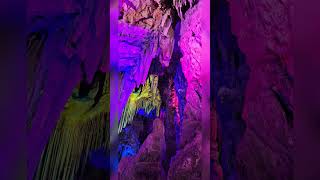 magical world inside St Michaels Cave  Gibraltar 🇬🇮 wanderlensartistry gibraltar shorts travel [upl. by Royal]