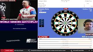 World Seniors Matchplay  PDC Darts  2024 World Seniors Matchplay Watch Along [upl. by Ahsiri187]