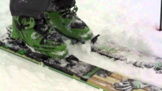 Backcountry skiing tip  Ensuring your in your Dynafit bindings properly [upl. by Nino]