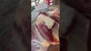 Super Slice fbreelsvideo trendingreels foodprocessor KitchenHack reels skill beef butcherbro [upl. by Sorce]