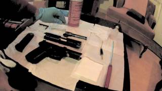 Sig Sauer SP2022  Field strip  cleaning  oiling  reassembly [upl. by Aznarepse]