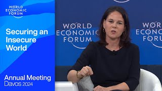 Securing an Insecure World  Davos 2024  World Economic Forum [upl. by Eliath394]