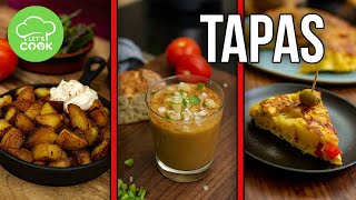 4 Spanische Tapas Rezepte [upl. by Aulea]