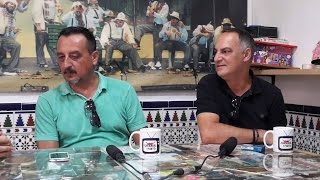 Carnaval y Punto Tv Entrevista a J L Ballesteros el Lobe y M Carrión el Cabra 01092016 [upl. by Ocirema]