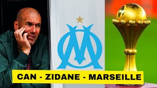 CAN 2025  ZIDANE À LA TÊTE DE L’OM EN CAS DE RACHAT PART L’ARABIE SAOUDITE [upl. by Yrret]