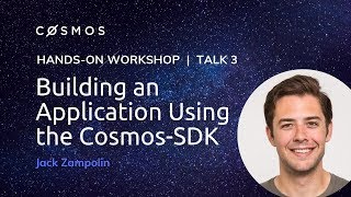 How to Build a Blockchain App with Cosmos SDK  Jack Zampolin [upl. by Atekahs277]