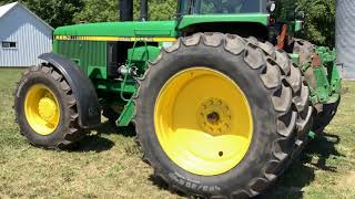 John Deere 4560 tractor at BigIroncom [upl. by Youngran]