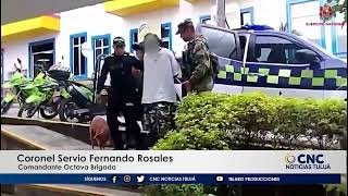 Capturado líder criminal en Alcalá Valle del Cauca [upl. by Abercromby]