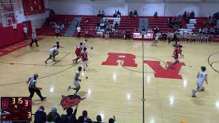 Rancocas Valley High School vs Seneca High School Mens Varsity Basketball [upl. by Sieracki]