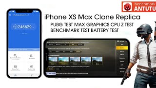 Apple iPhone XS Max  fake  clone replica PUBG test atu tu benchmark by technicalguruji [upl. by Imis421]