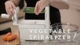 How to Use Your KitchenAid Spiralizer Attachment  Sur La Table [upl. by Atsyrhc]