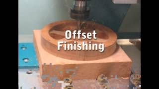 Boxford A3HSRmi² Router  Hard Wood Machining [upl. by Betty]