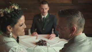 Heiraten auf der Alm Latschenhütte Pierer [upl. by Siocnarf]