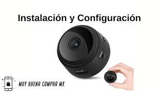 Mini Camara Instalación y configuración con tu celular [upl. by Aya]