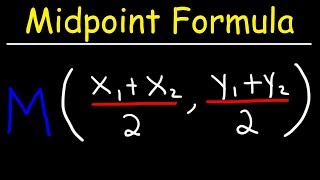 Midpoint Formula [upl. by Gnaw787]