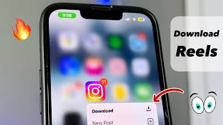 Download Instagram Reels in any iPhone  1 Minute EASY Process [upl. by Mylan216]