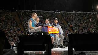 Coldplay München Munich Olympiastadion 18082024 Everglow For My Cousin Bernhard who passed away [upl. by Azrim]