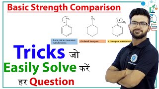 Tricks for Basic Strength Comparison  Organic Chemistry  IIT JEE  NEET  AIIMS [upl. by Ward315]