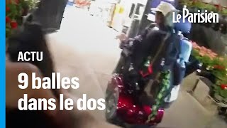 ÉtatsUnis  un policier abat de neuf balles un homme en fauteuil roulant [upl. by Oruhtra670]