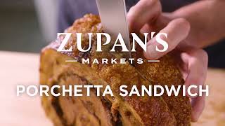 Zupans Housemade Porchetta Sandwich [upl. by Narod]