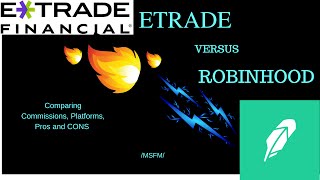 Etrade VS RobinHood [upl. by Schreck]