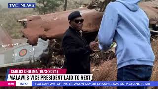 Malawis Vice President Saulos Chilima Laid to Rest [upl. by Nirred]