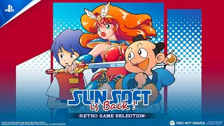 Sunsoft is Back Retro Game Selection  Launch Trailer  PS5 Games [upl. by Doig]